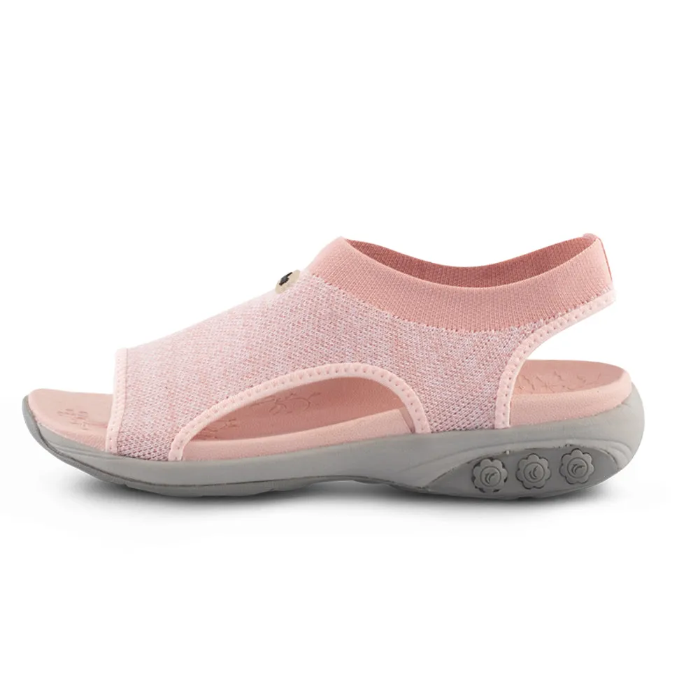 Stretch Fabric Sandal Carmel Women's