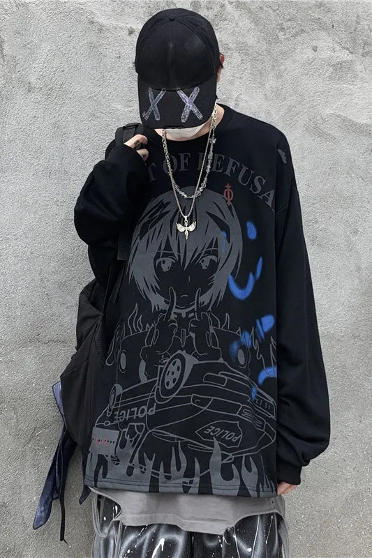 Cartoon Japanese Sweatshirt