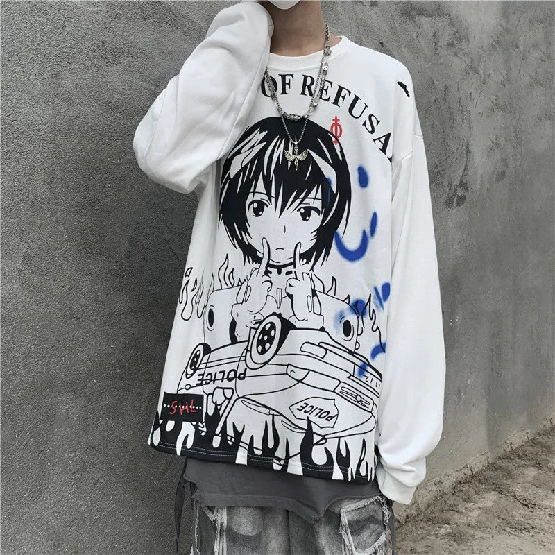 Cartoon Japanese Sweatshirt