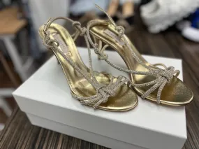 Casadeli Gold Heels size 7 New in box! 60066-S000640846