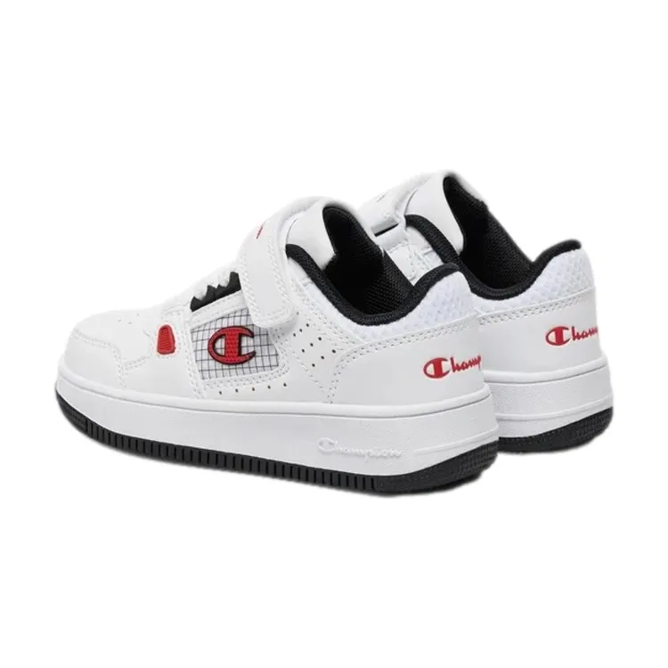 Champion Kids White Summer Sneakers - Champion Rebound Low Top