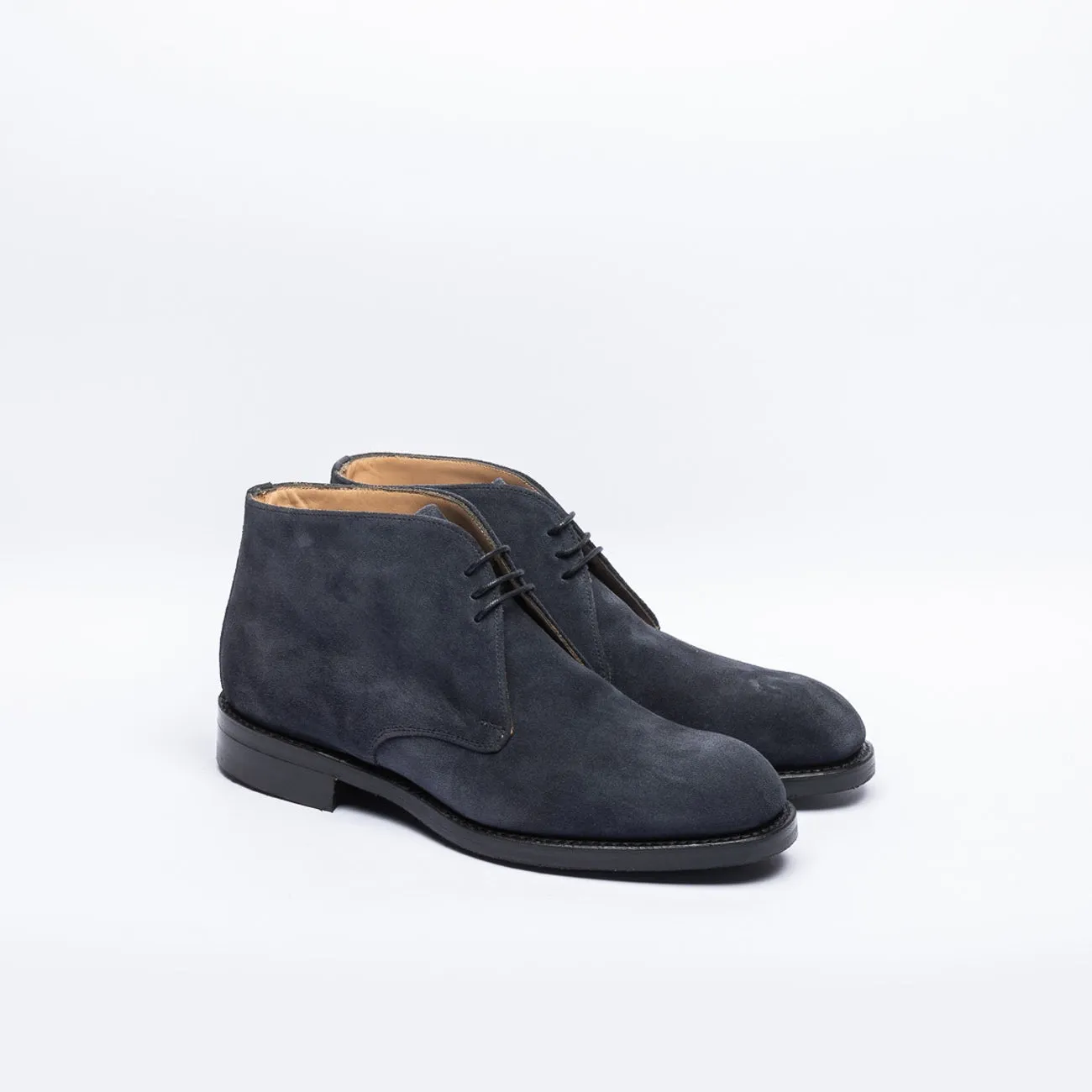 Cheaney Joseph & Sons Chukka Cheaney Joseph & Sons Jackie Alt R blue suede ankle boot