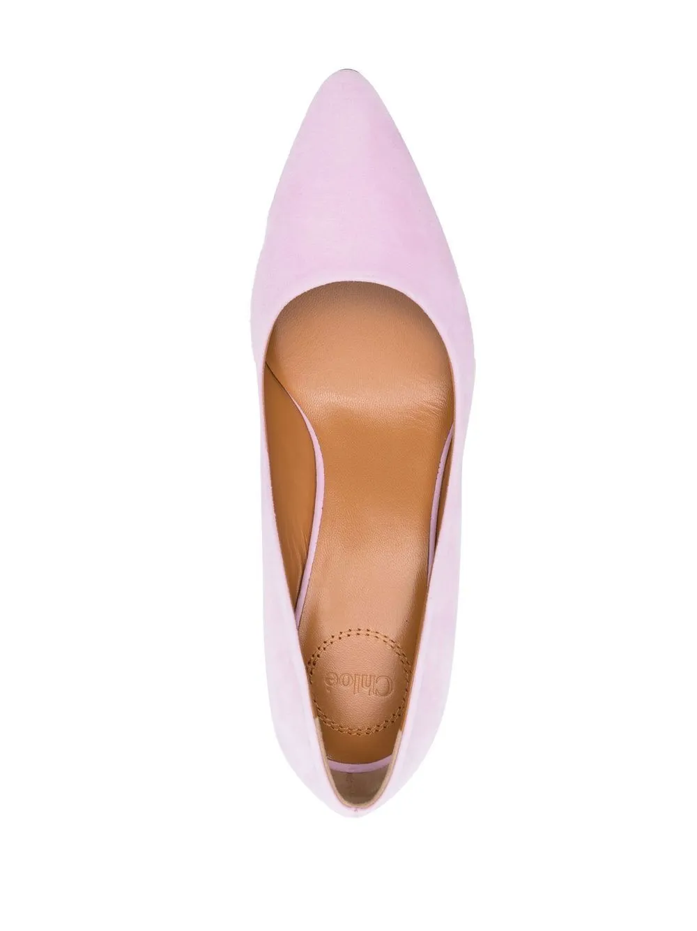 Chloè    Chloè Oli Leather Pumps