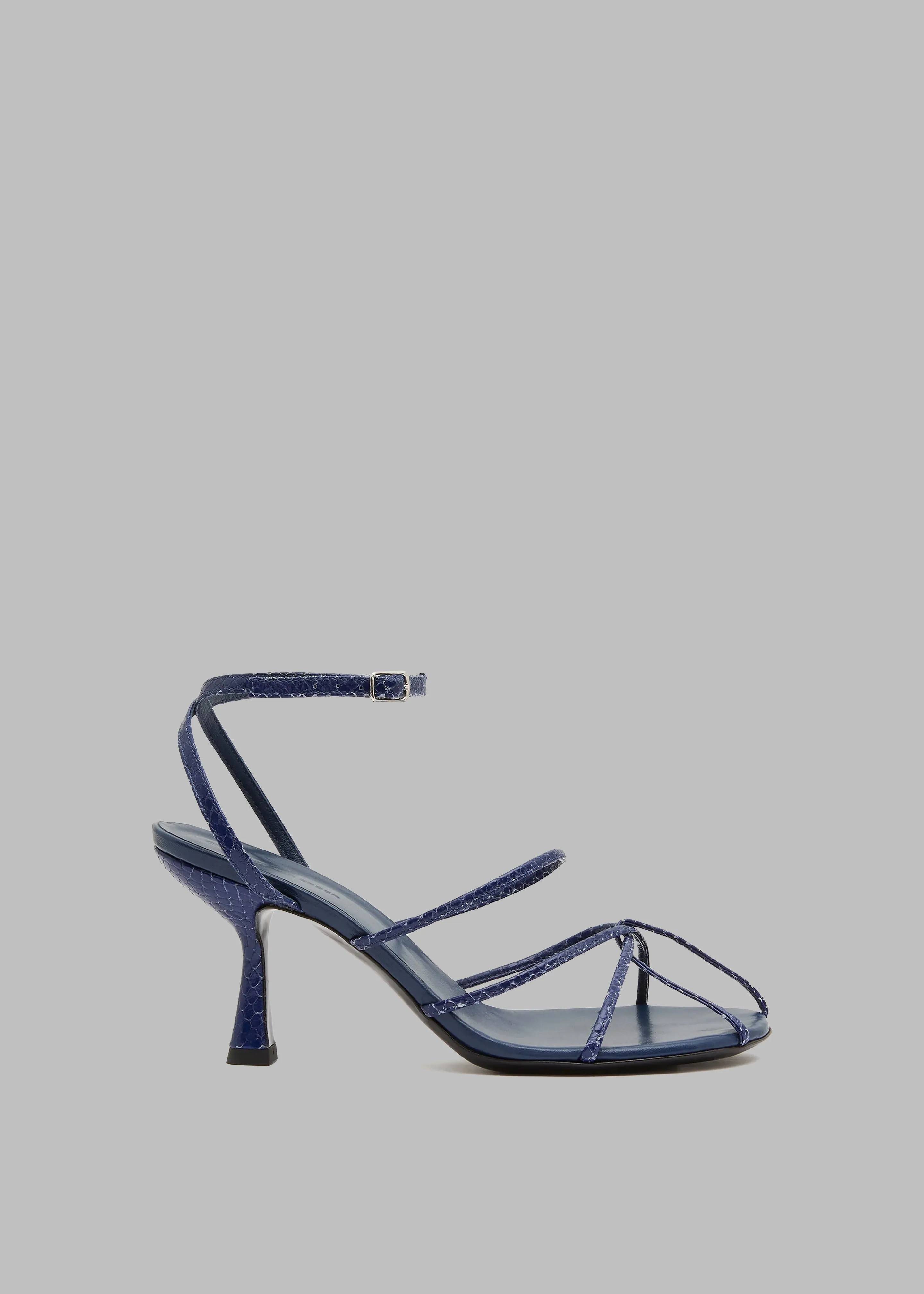 Christopher Esber Blaze Embossed Heels - Sodalite