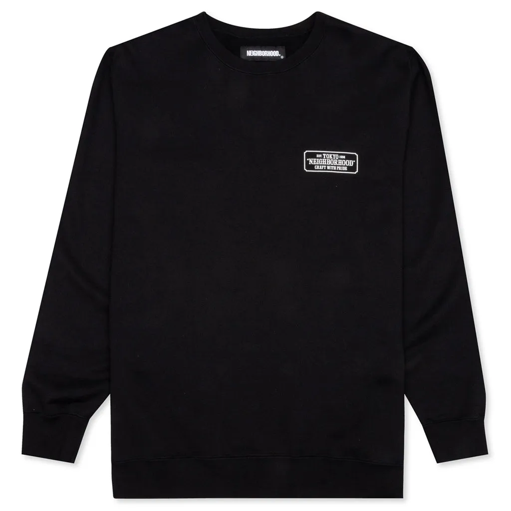 Black Classic-S C-Crew Sweatshirt