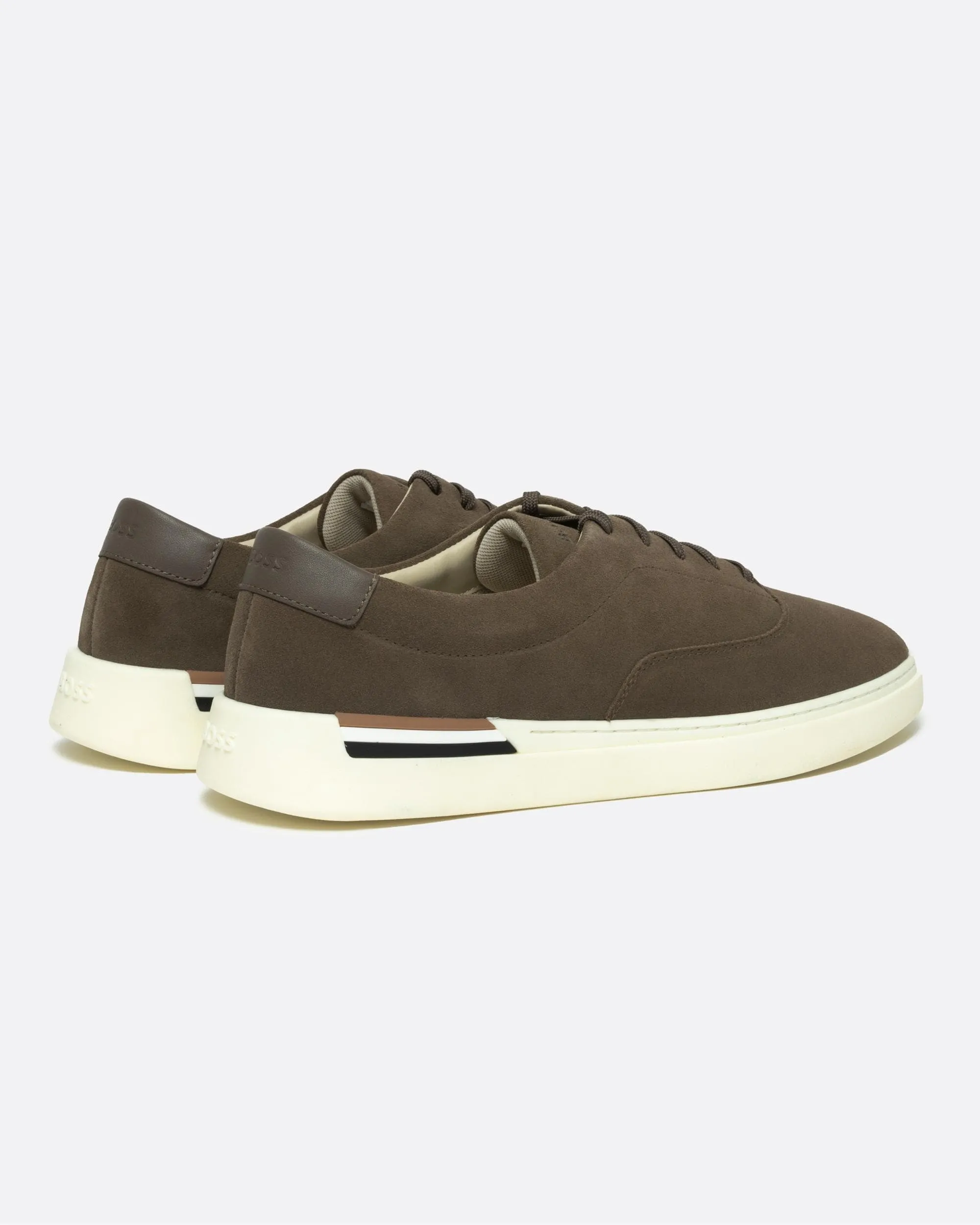 Clint Mens Suede Cupsole Trainers