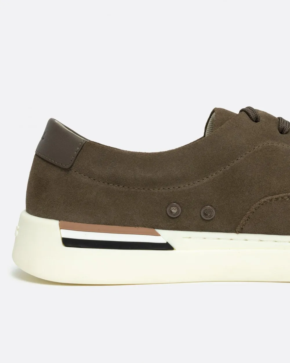 Clint Mens Suede Cupsole Trainers