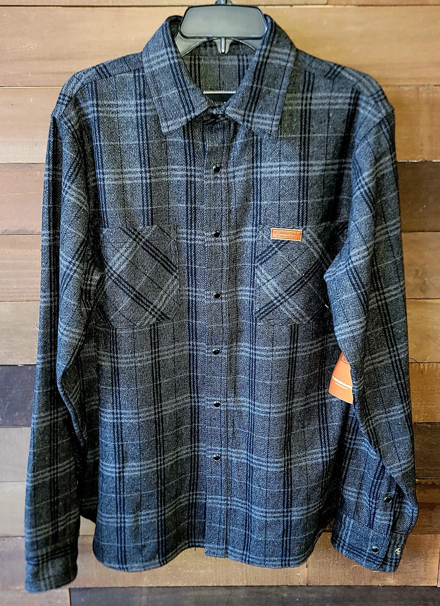 Clyde Men's Gray Big Shirt