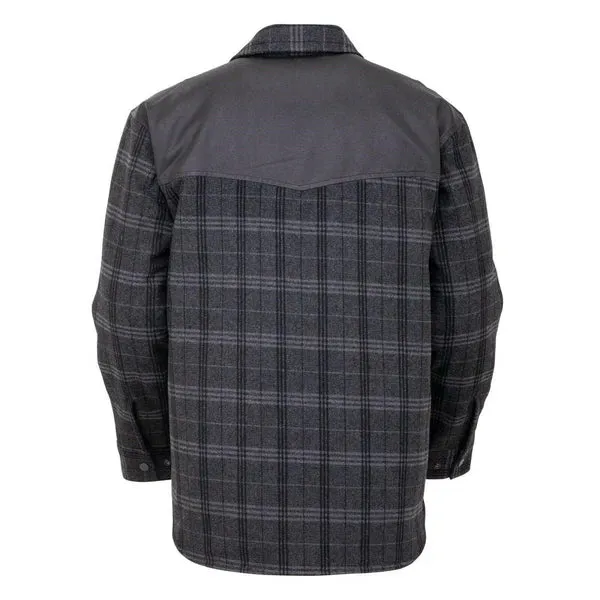 Men's Black Jacket Shirt - Clyde