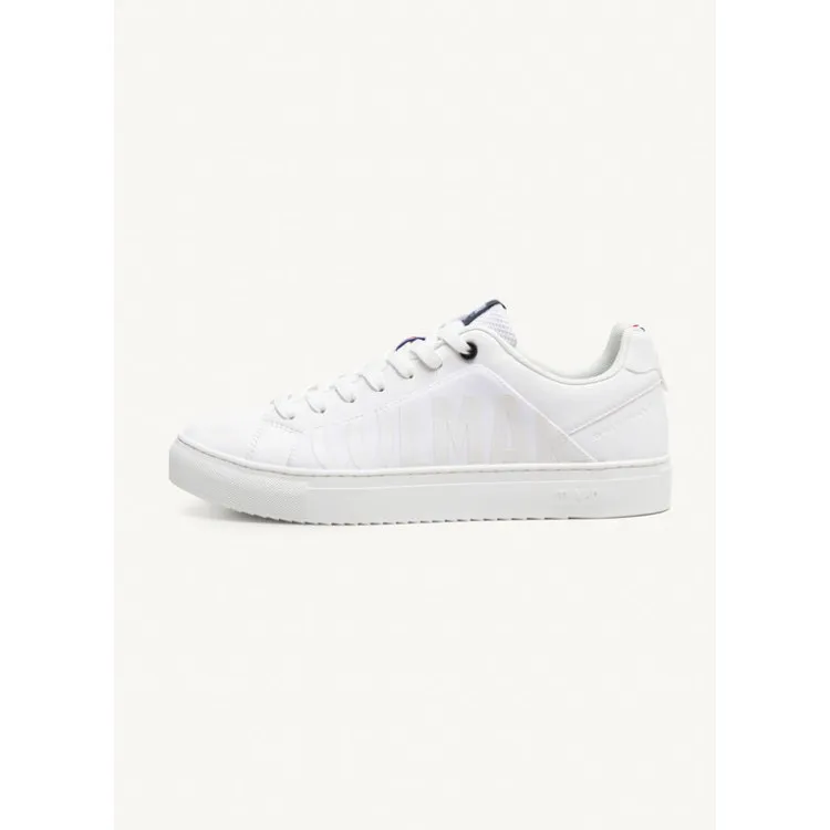 White Lace-up Men's Sneakers by COLMAR