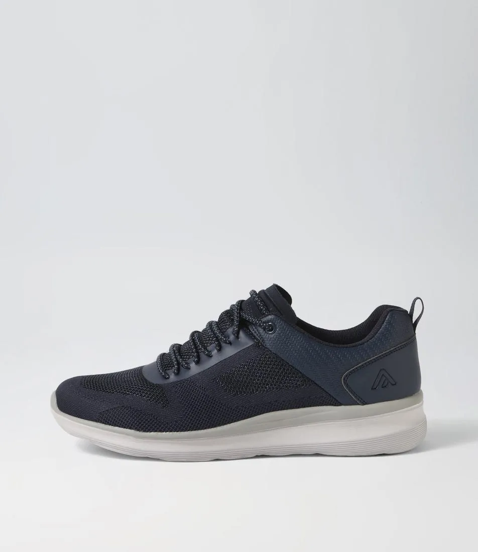 COLORADO Drone Navy Knit Sneakers