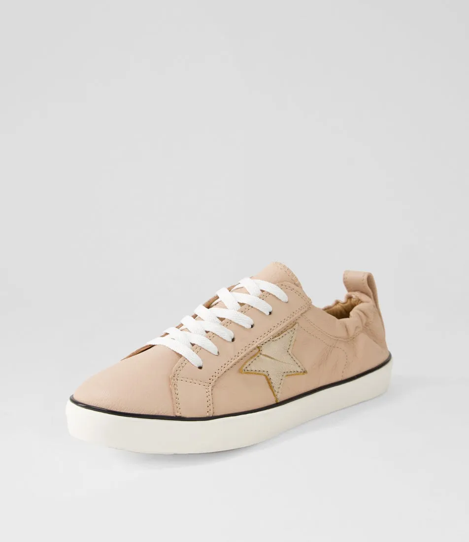 COLORADO Epicos Rose Gold Leather Sneakers