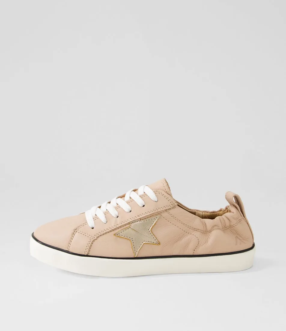 COLORADO Epicos Rose Gold Leather Sneakers