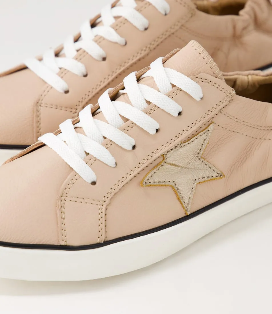 COLORADO Epicos Rose Gold Leather Sneakers