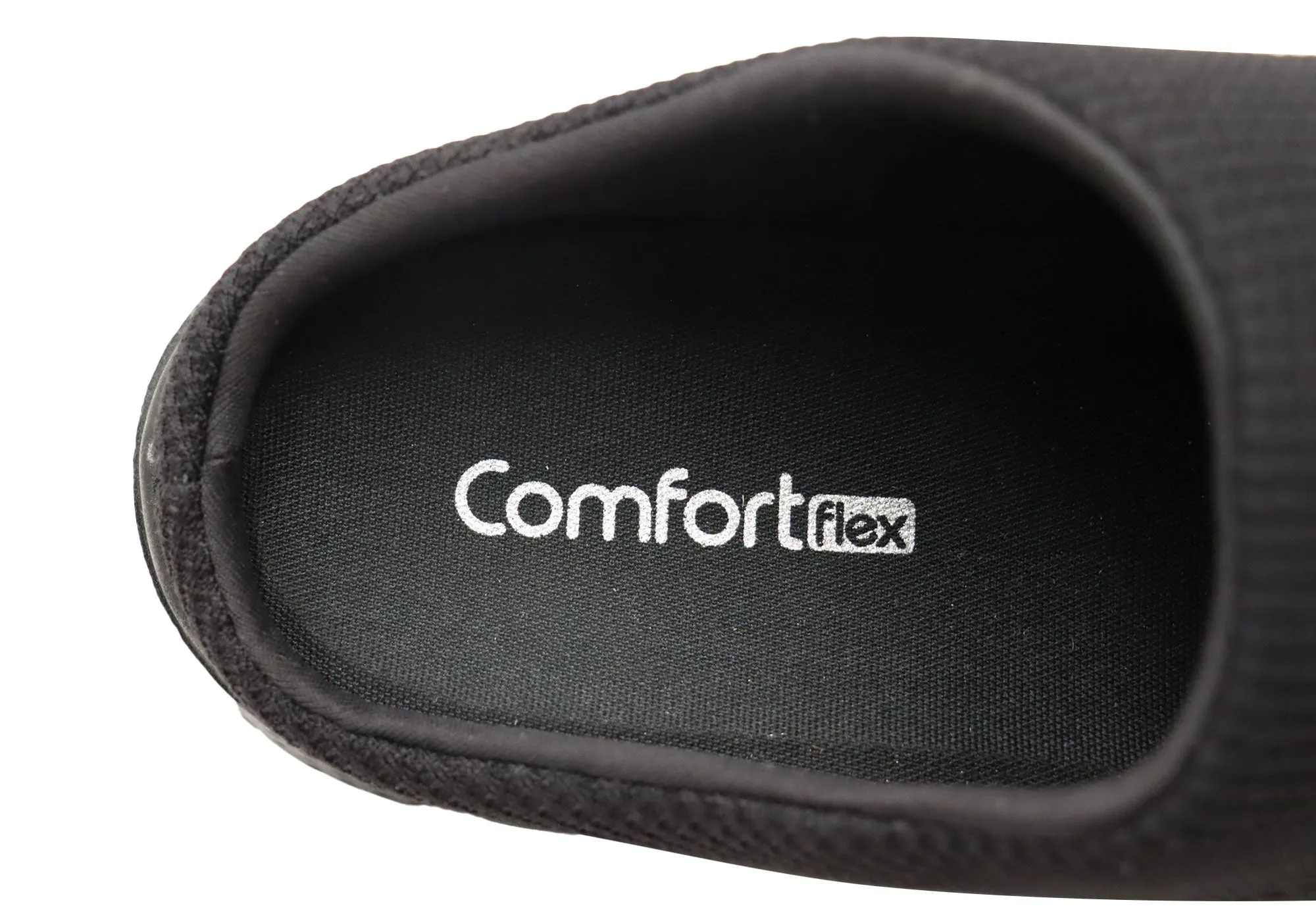 Comfortflex Traveller Womens Comfortable Cushioned Slip On Mules Shoes