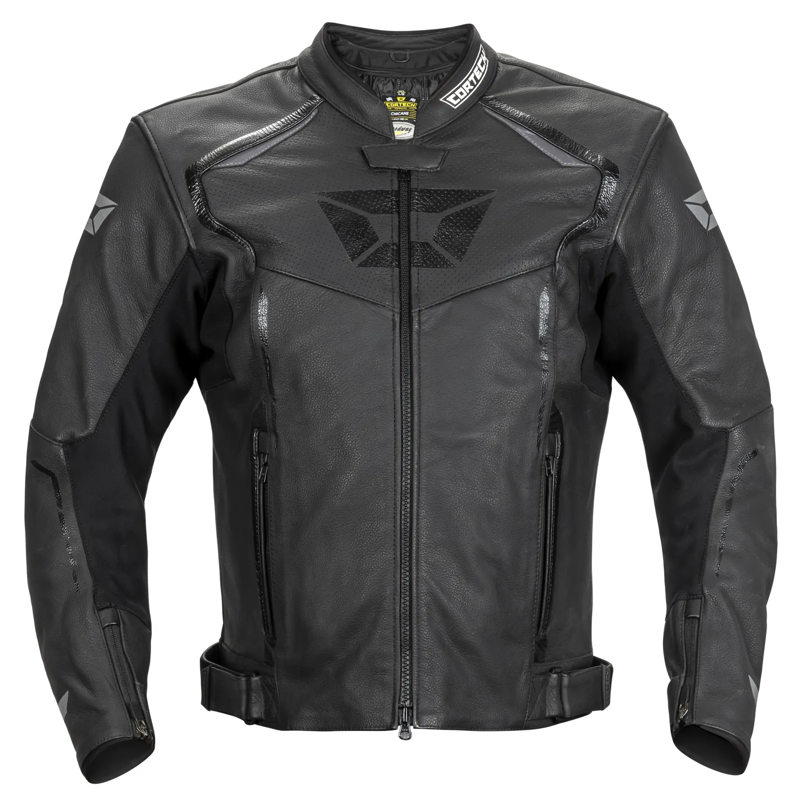 Cortech Motorcycle Chicane Leather Riding Jacket