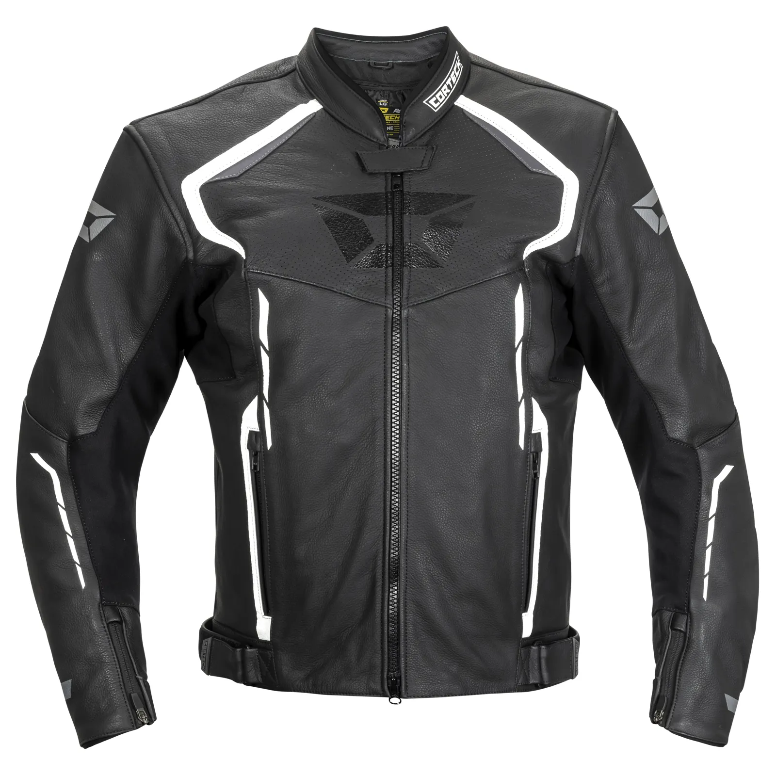 Cortech Motorcycle Chicane Leather Riding Jacket