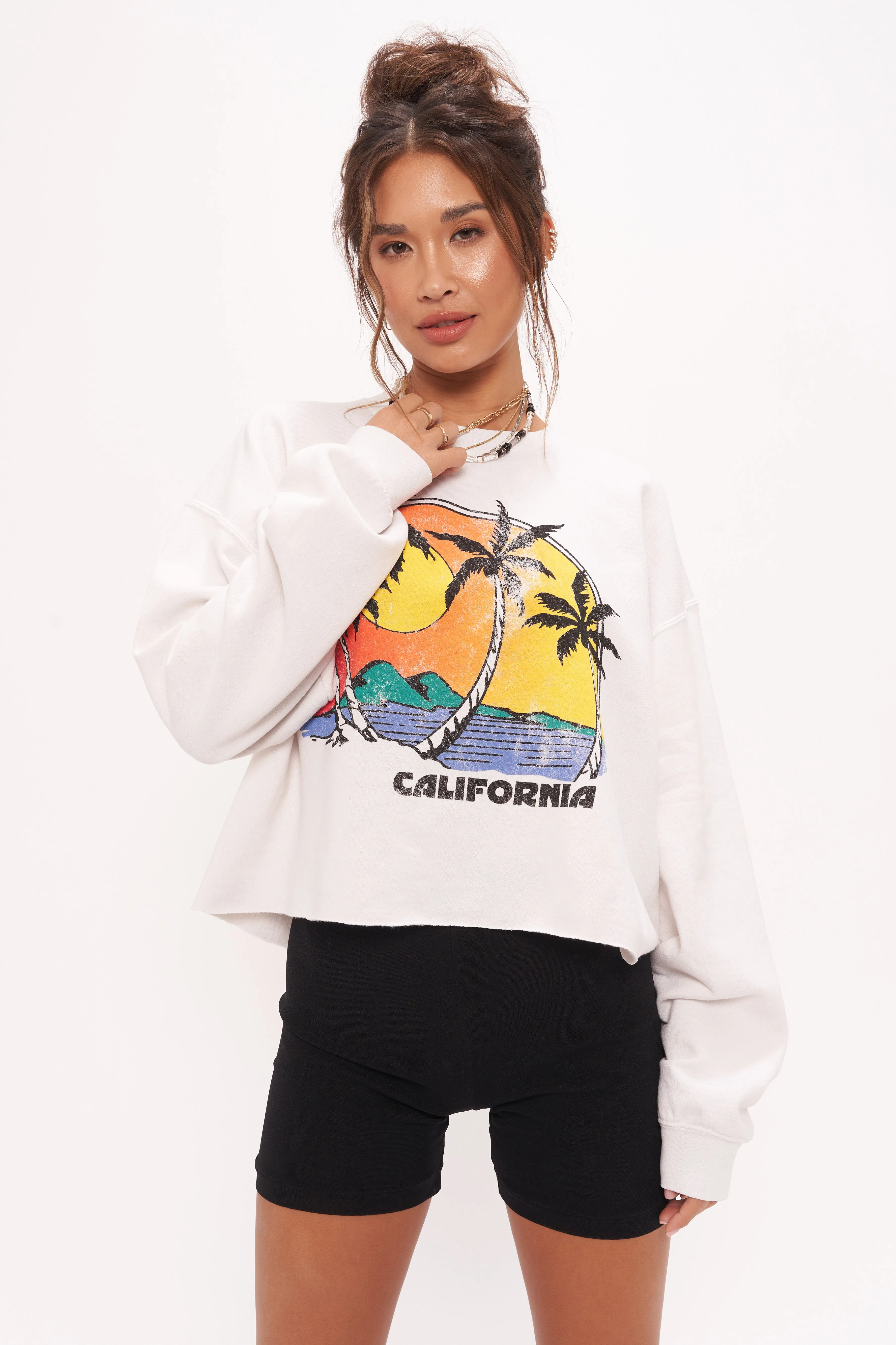 Cropped Cali Sweatshirt