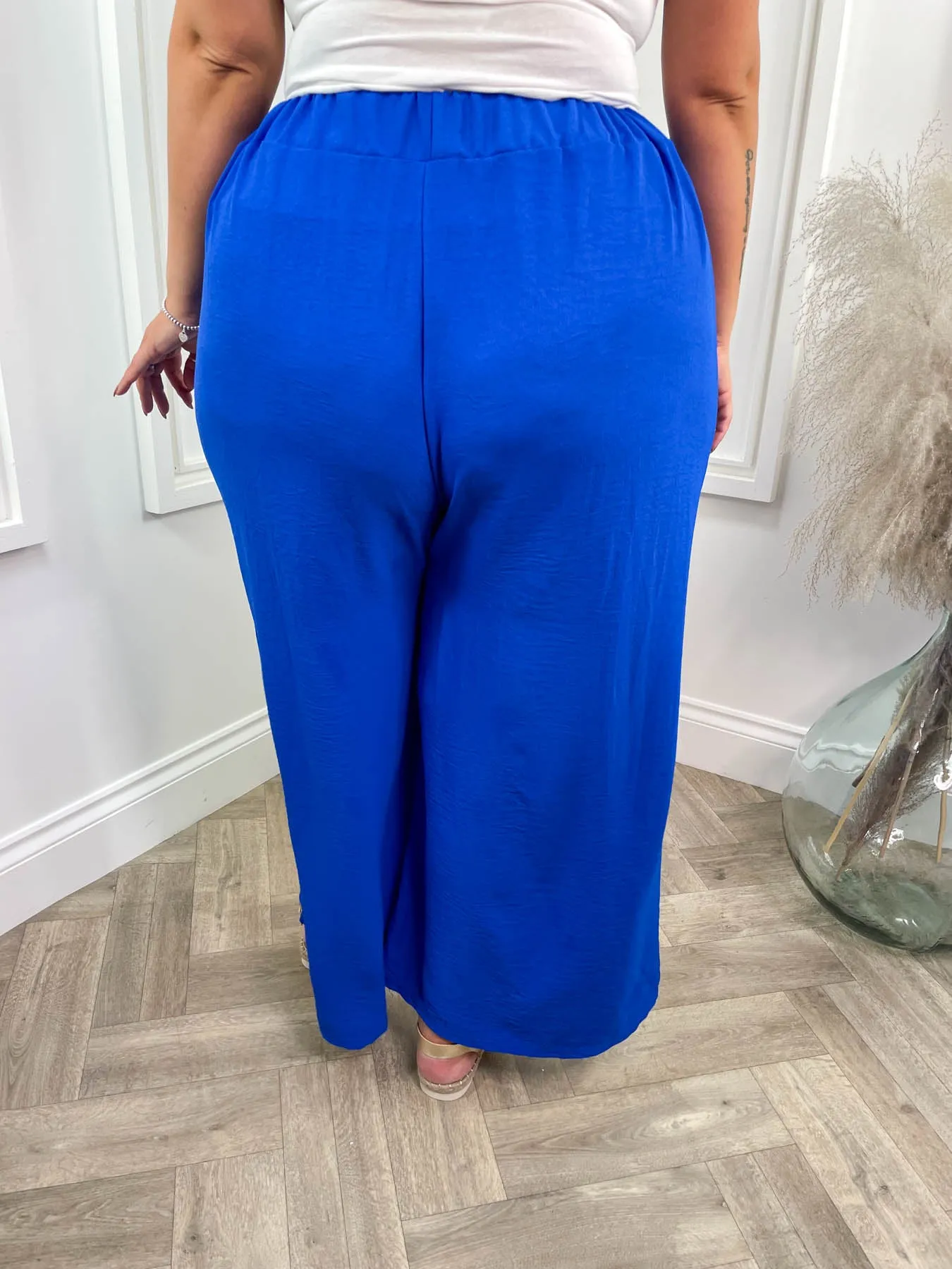 Curve Shirley Wide Leg Trousers - 3 Colours