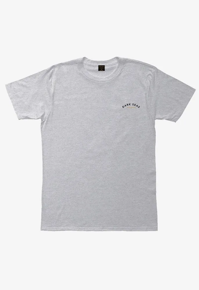 Dark Seas Headmaster Short Sleeve Tee - Heather Grey