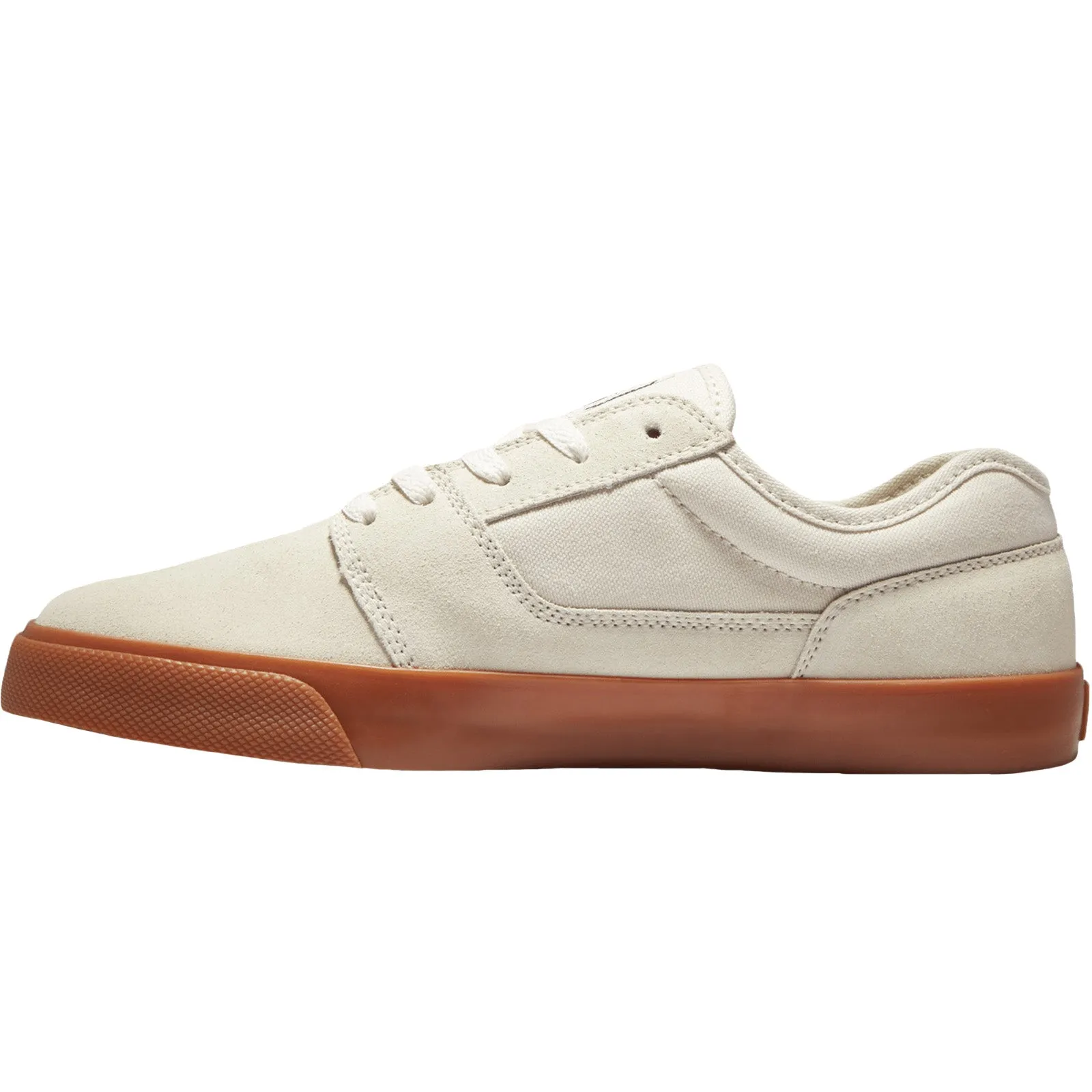 DC Shoes Mens Tonik Trainers - White/Gum