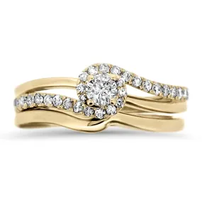 Diamond Wedding Ring Set