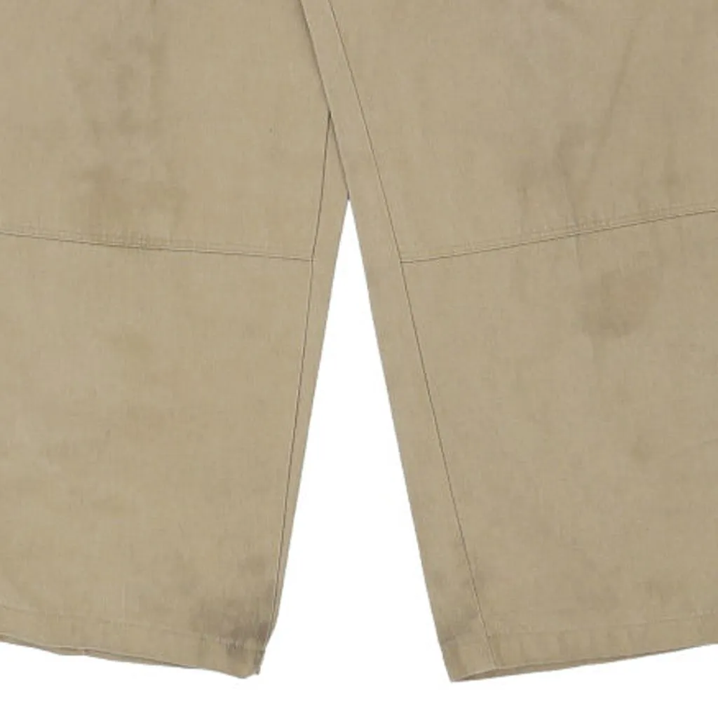 Dickies Trousers - 40W 32L Beige Cotton Blend