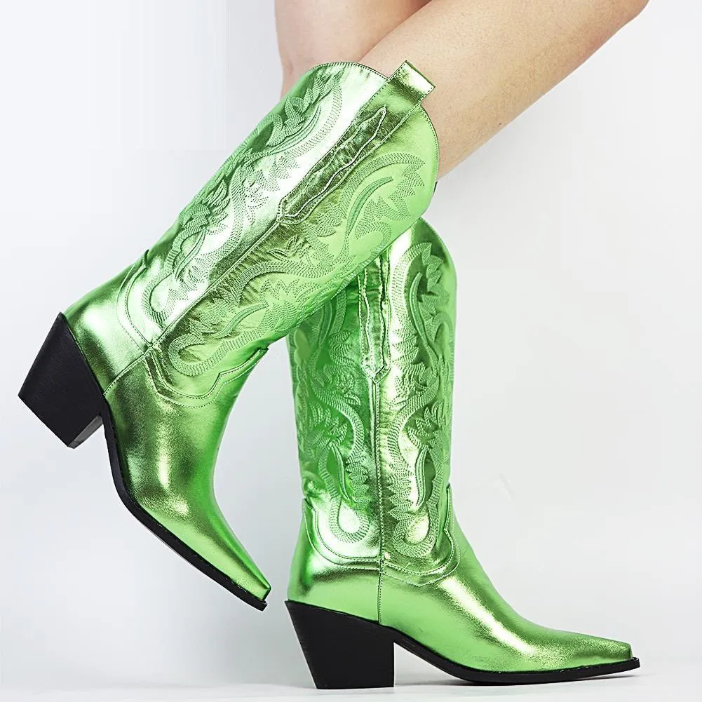 Shimmering Dance Cowgirl Boots