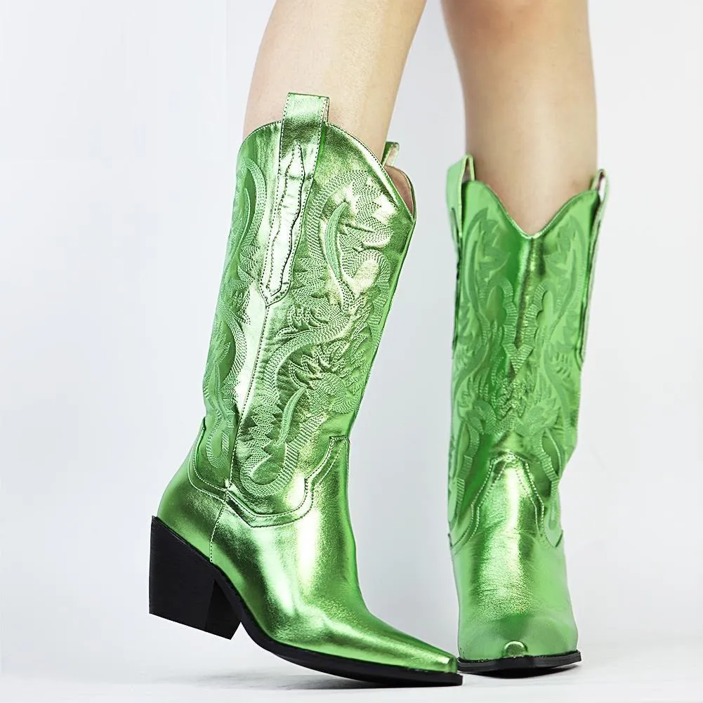 Shimmering Dance Cowgirl Boots