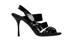 Dolce & Gabbana Patent Criss Cross Heels