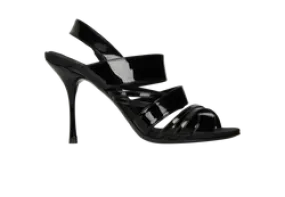 Dolce & Gabbana Patent Criss Cross Heels