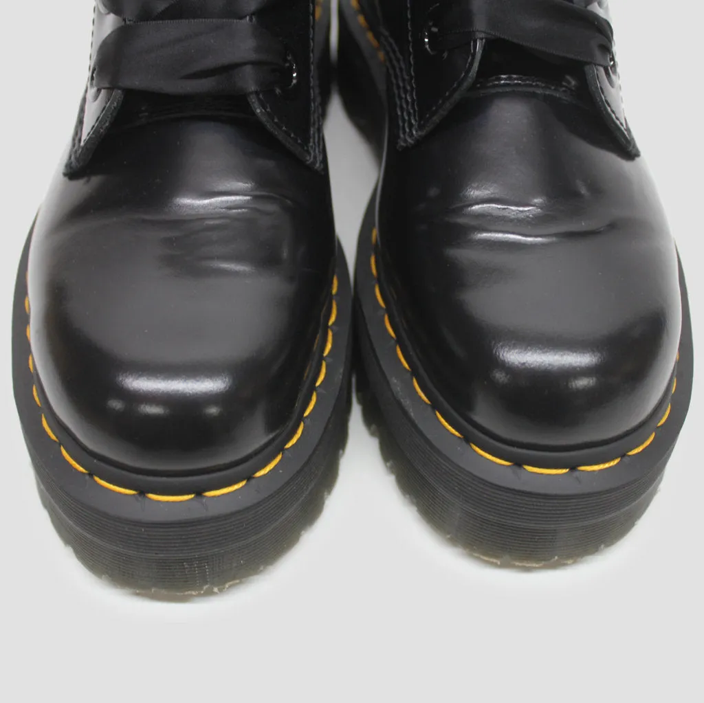 Dr. Martens Womens Boots Molly Casual Ankle Platform Leather - UK 7