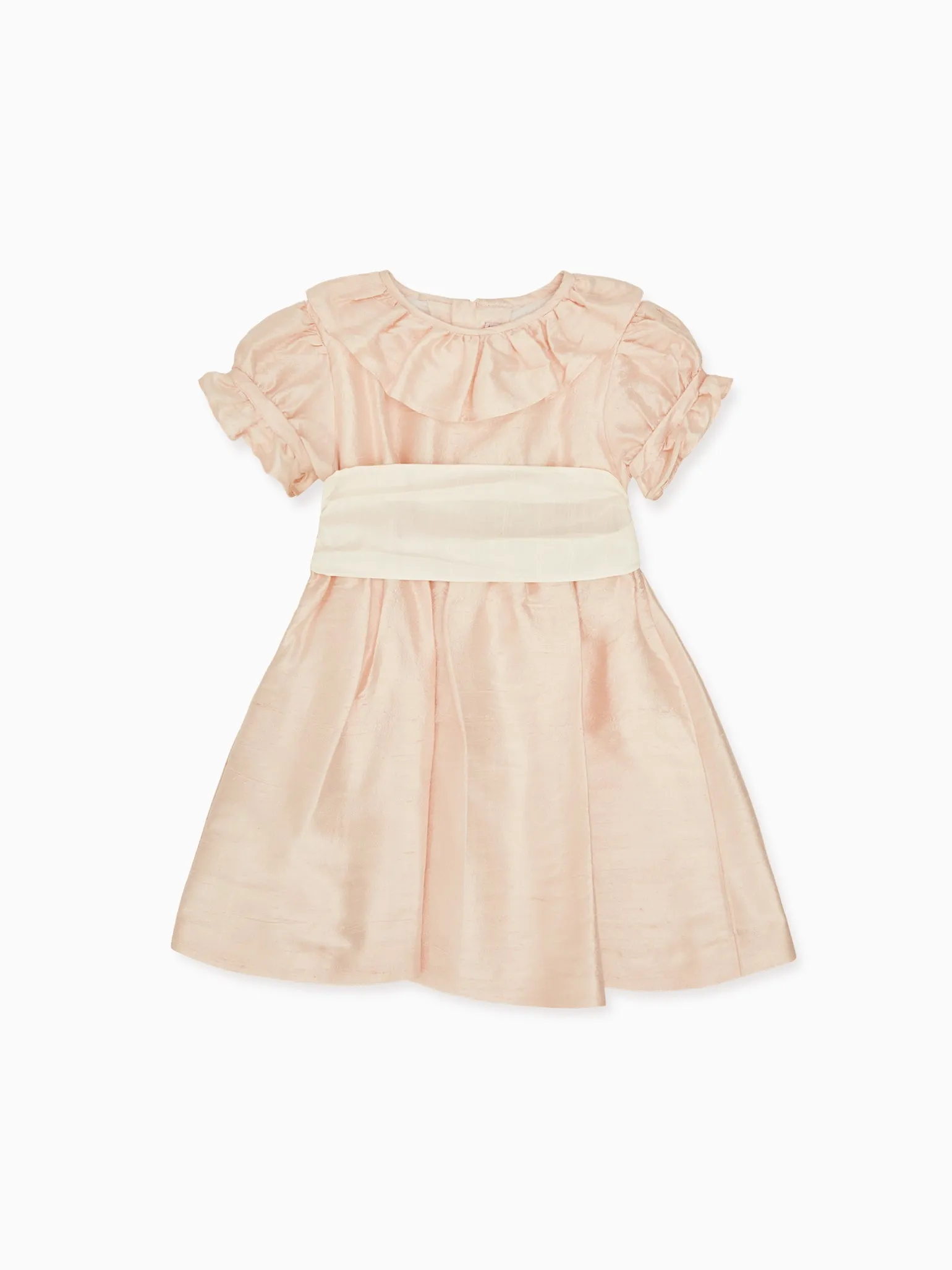 Dusty Pink Azalea Ceremony Girl Silk Dress