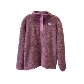 Earth Yoga Mauve Jacket Fleece Size M