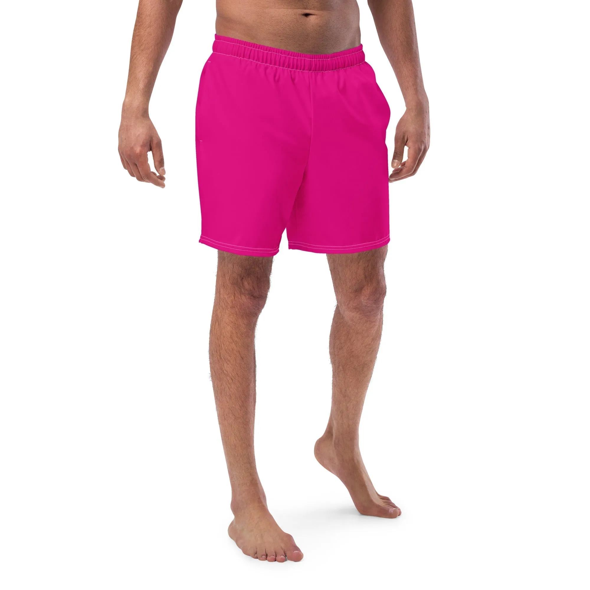 Ruby Pink Eco Men's Swim Shorts