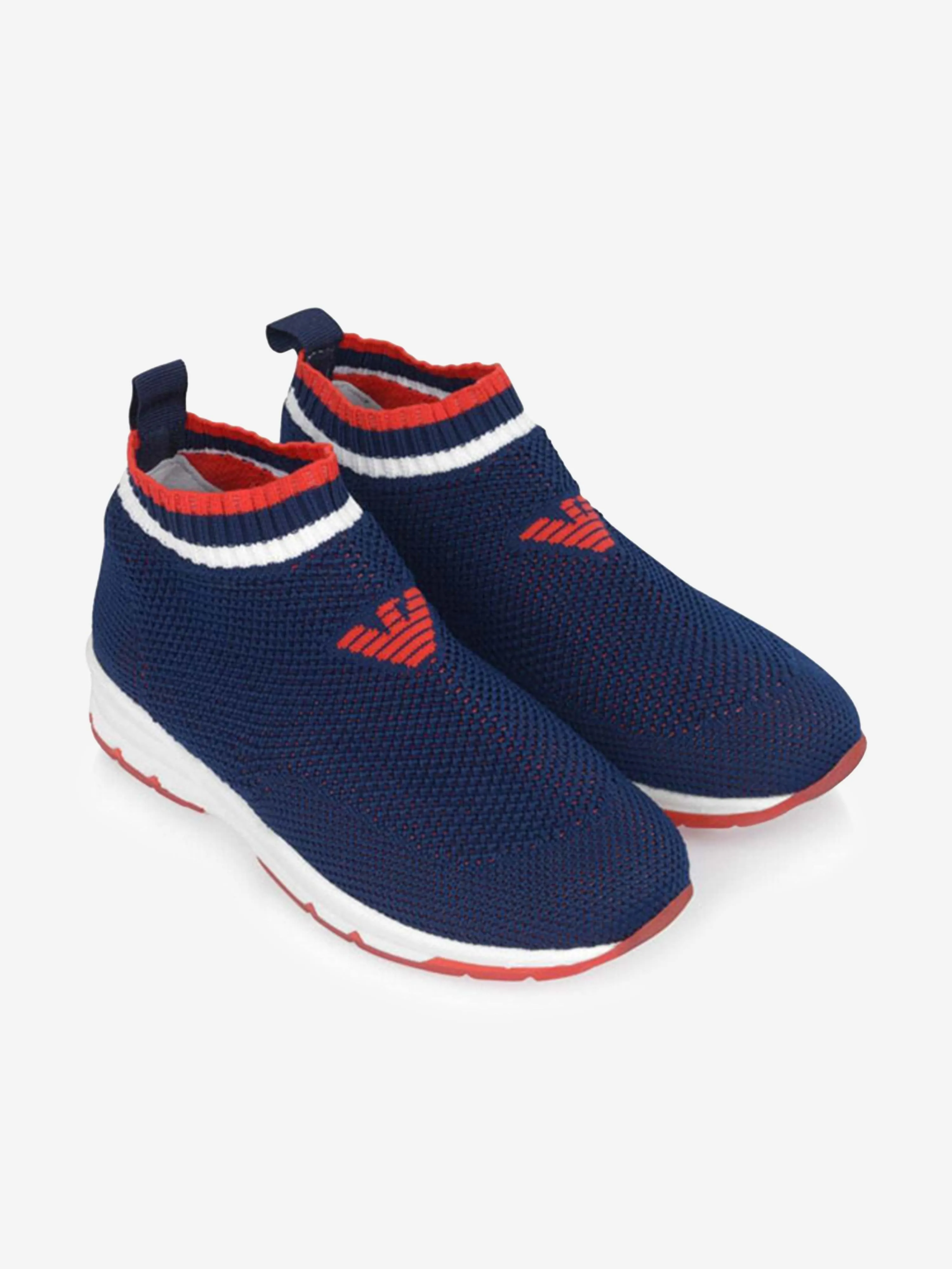 Emporio Armani Boys Sock Trainers