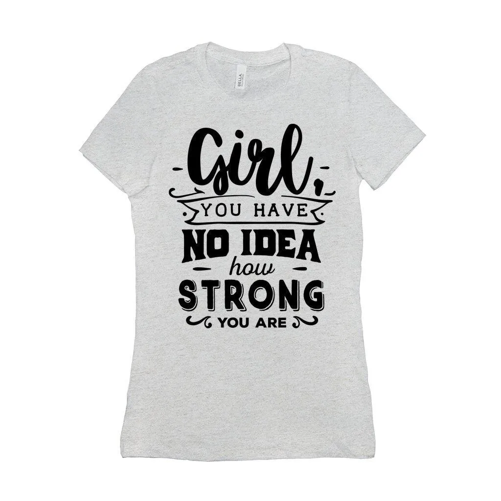 Empowering Girl Power T-Shirts | Be Strong and Courageous Future is Female Tees