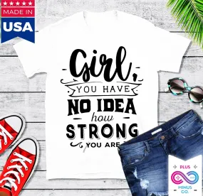 Empowering Girl Power T-Shirts | Be Strong and Courageous Future is Female Tees