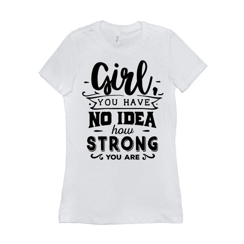 Empowering Girl Power T-Shirts | Be Strong and Courageous Future is Female Tees