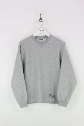 Fila Grey Sweatshirt Medium