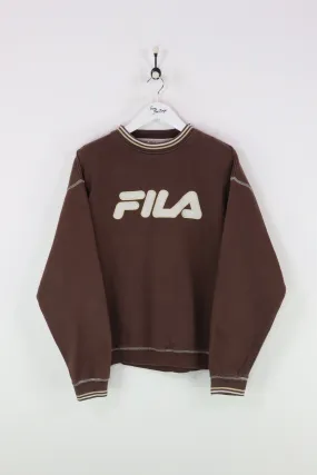 Fila Brown Large Sweatshirt