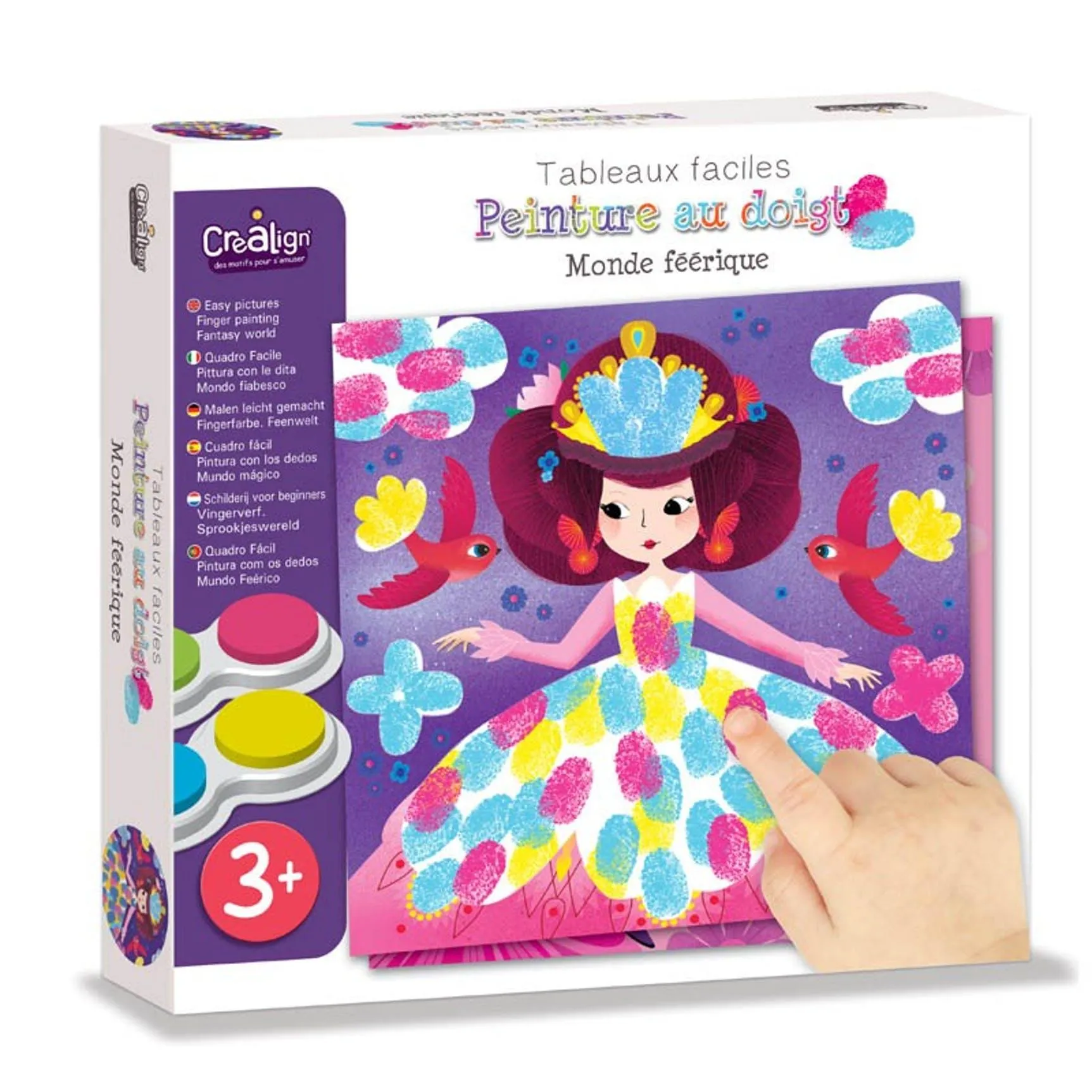 Princess Finger Painting Kit