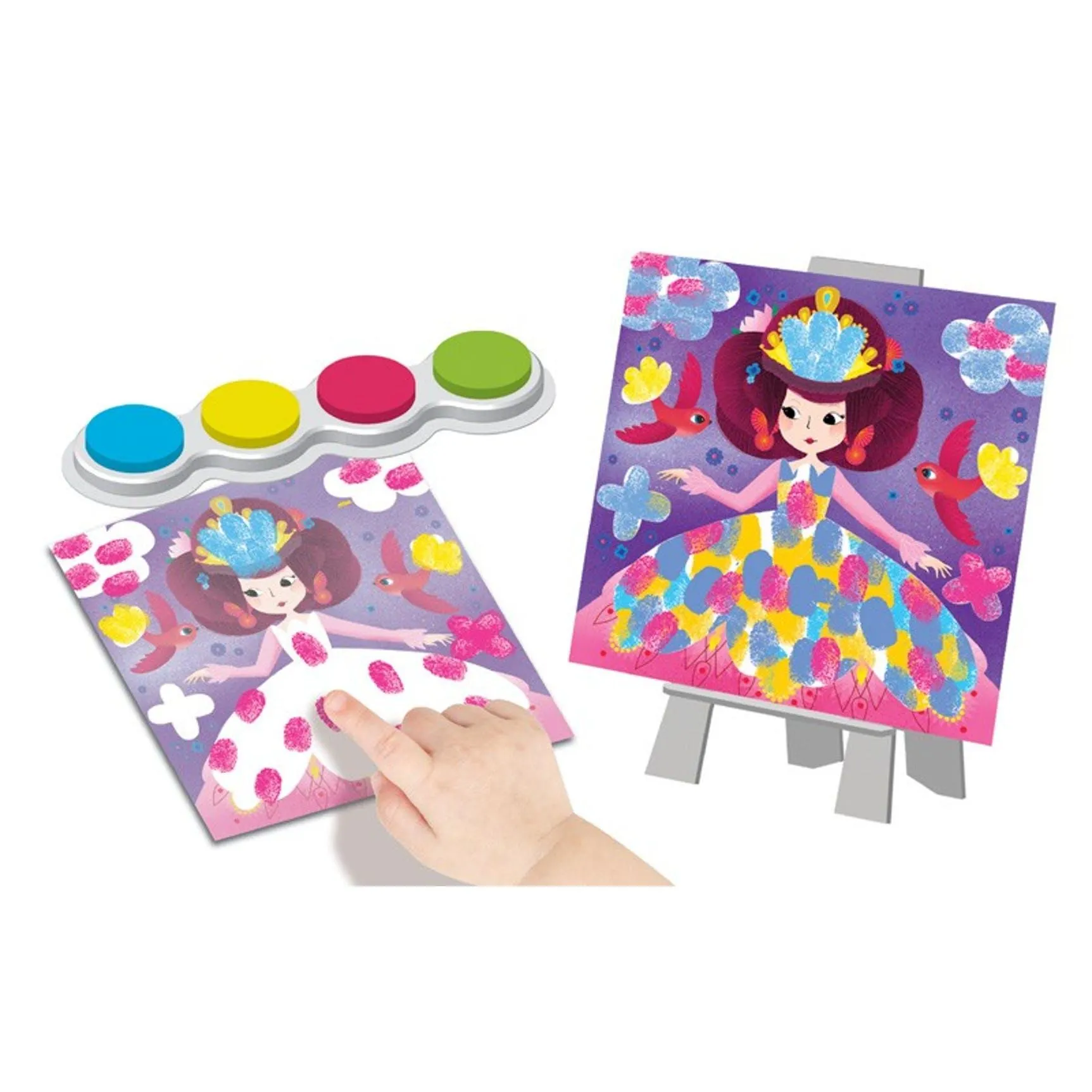 Princess Finger Painting Kit