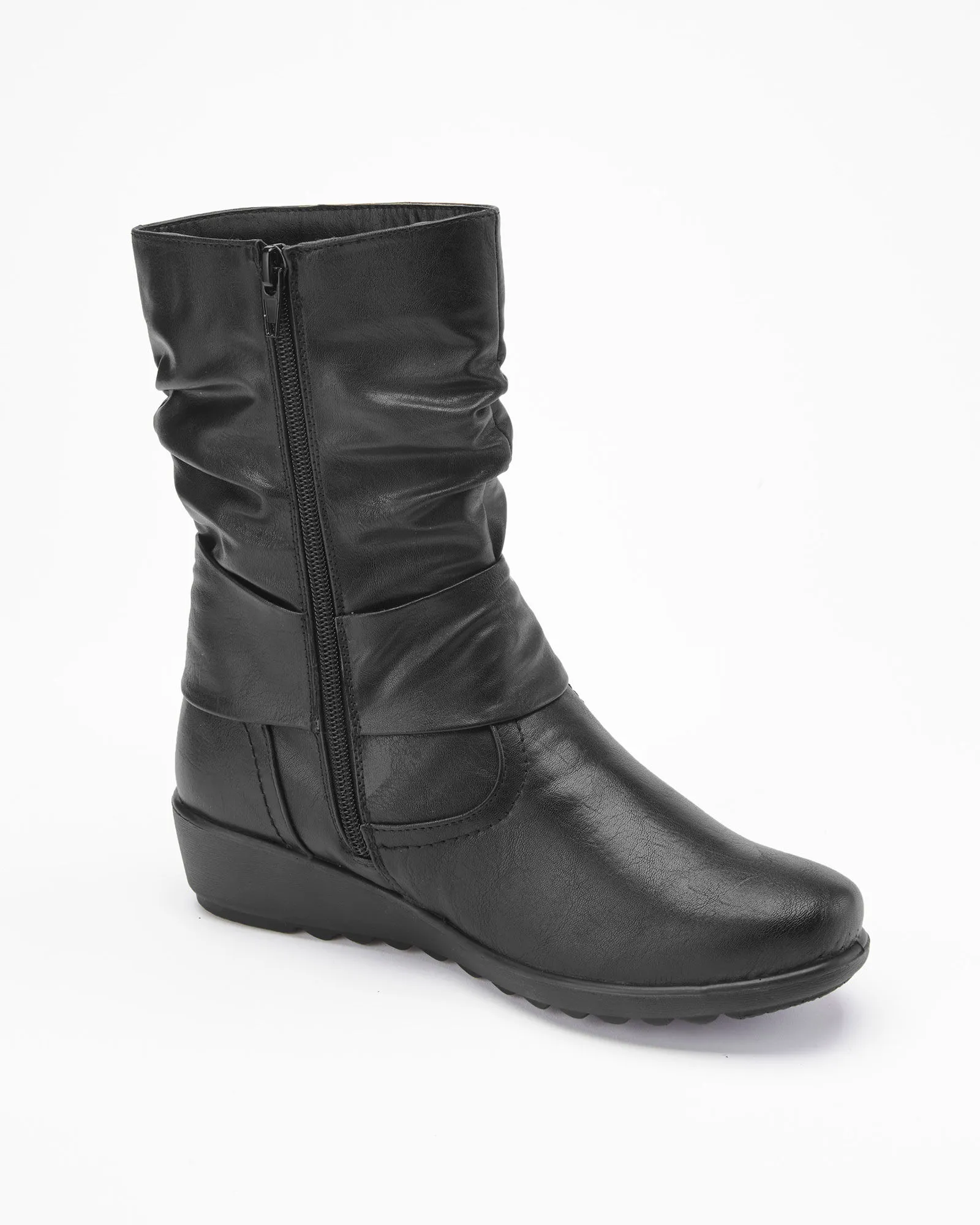 Mid-Calf Boots with Flexisole