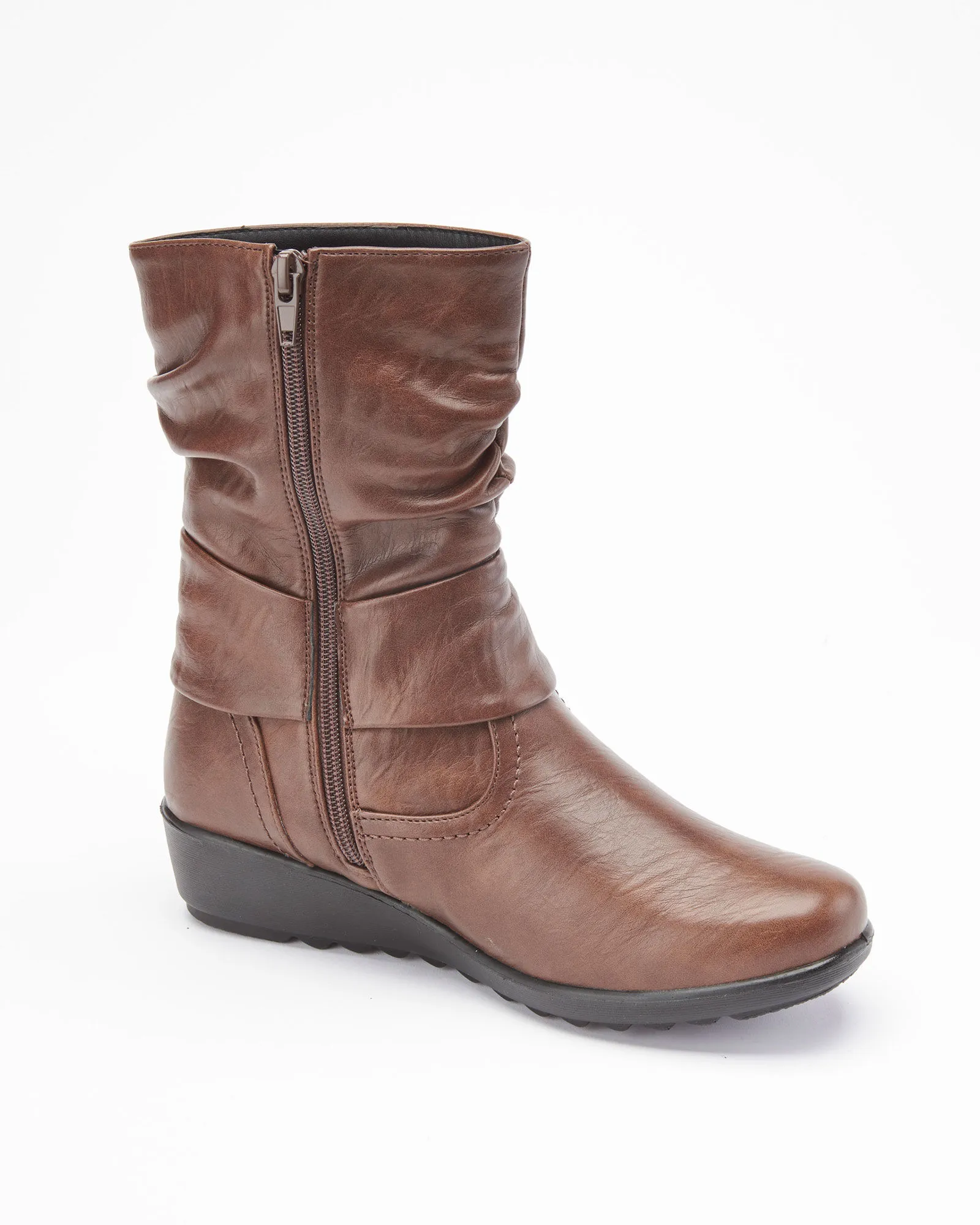 Mid-Calf Boots with Flexisole