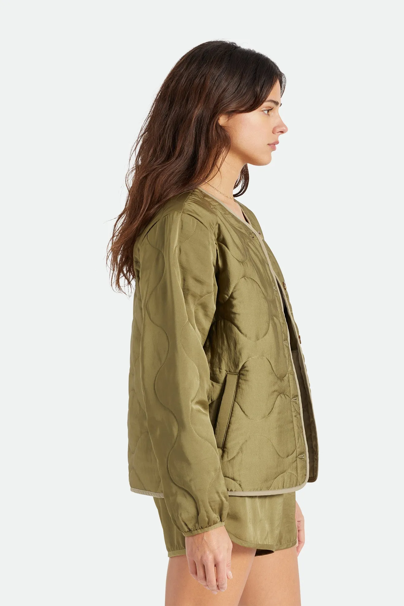 Flight Padded Jacket - Military Olive