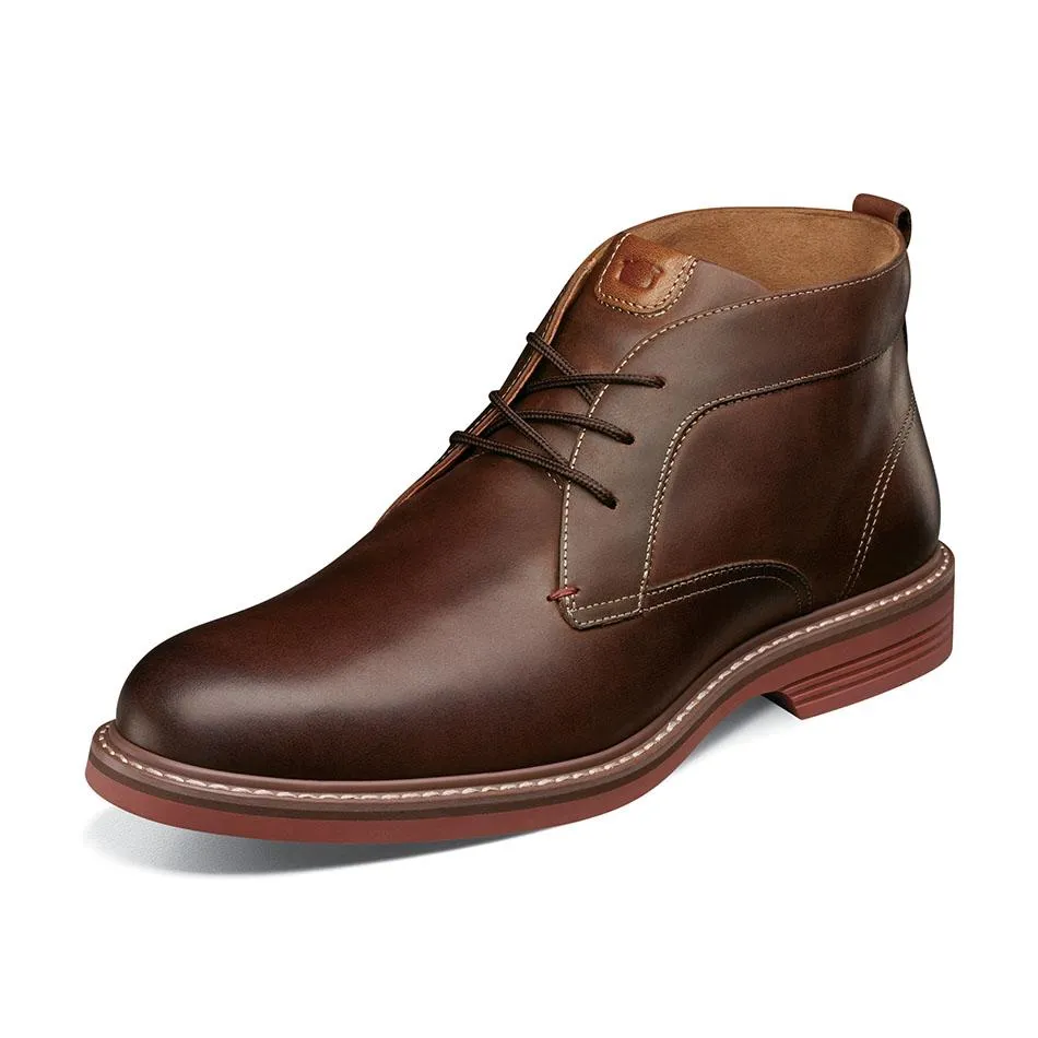 FLORSHEIM MEN'S NORWALK CHUKKA BROWN CH LACE BOOT