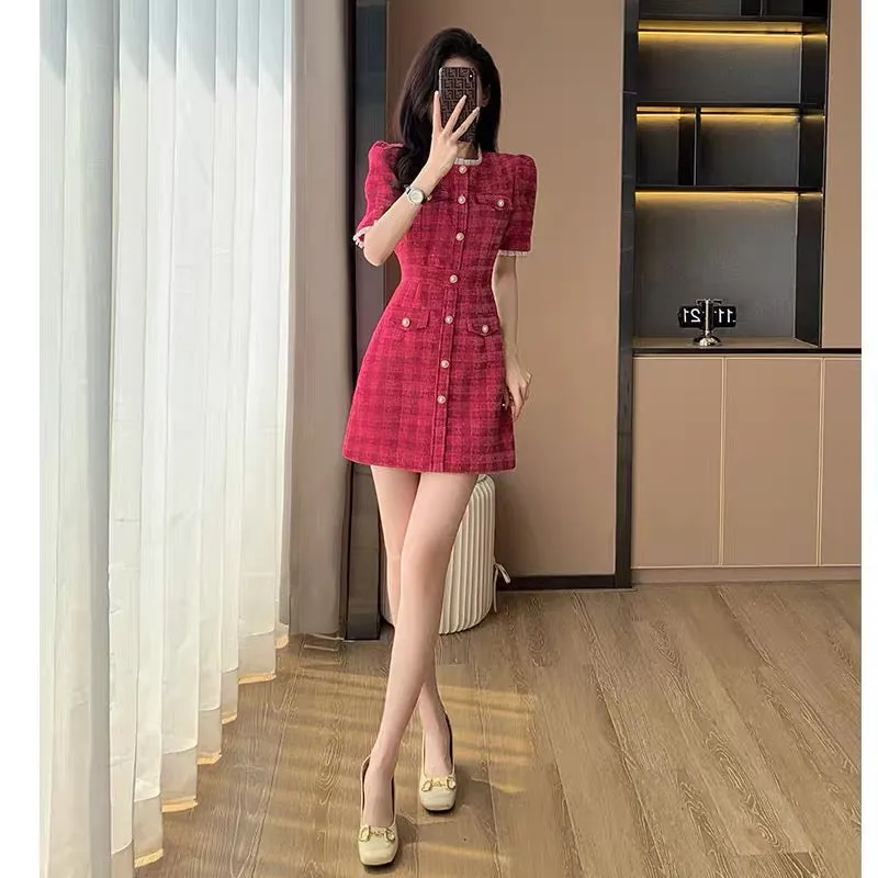 French style small fragrance high-end skirt summer small women 2023 new temperament niche hot girl dress