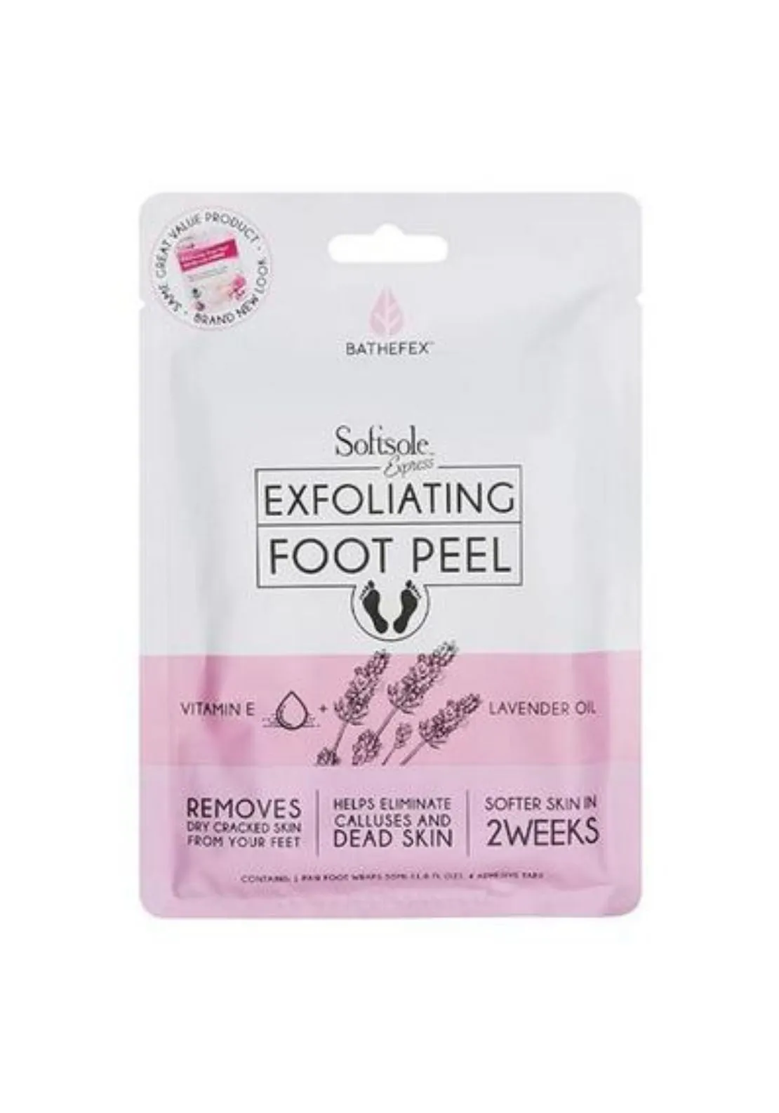 Gentle Foot Peel for Smoother Feet - SoftSole Express Exfoliating