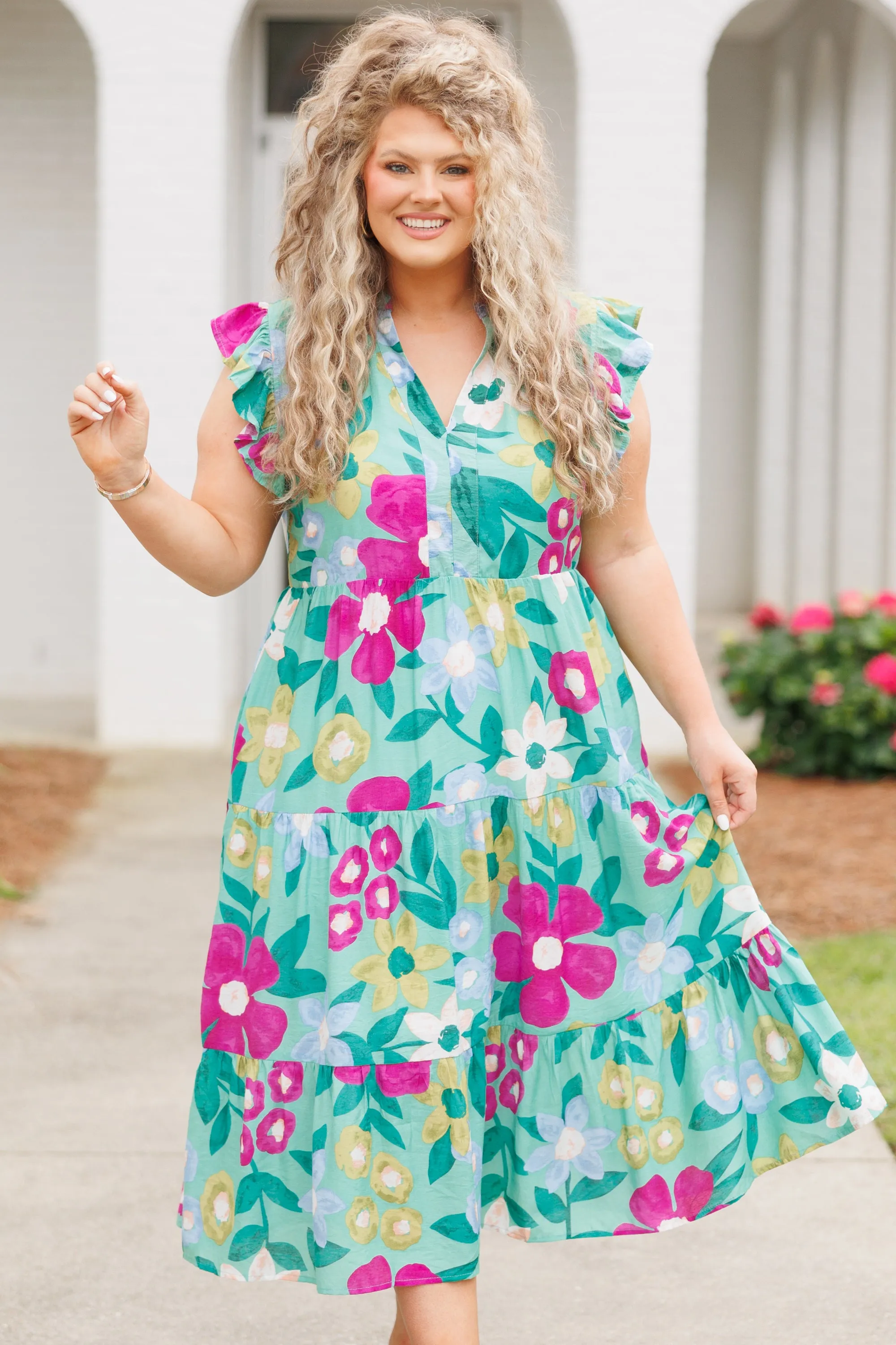 Mint Dress - Shop the Get My Attention Dress